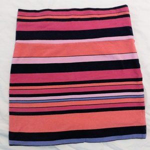 Striped Mini Skirt (Bodycon)